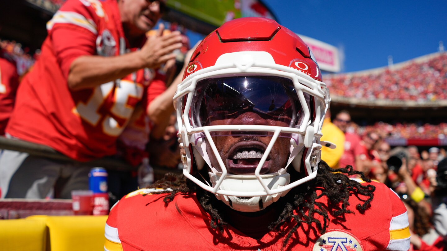 Featured image for Chiefs' Rashee Rice Shines in Debut as Mahomes Tricks Broadcasters