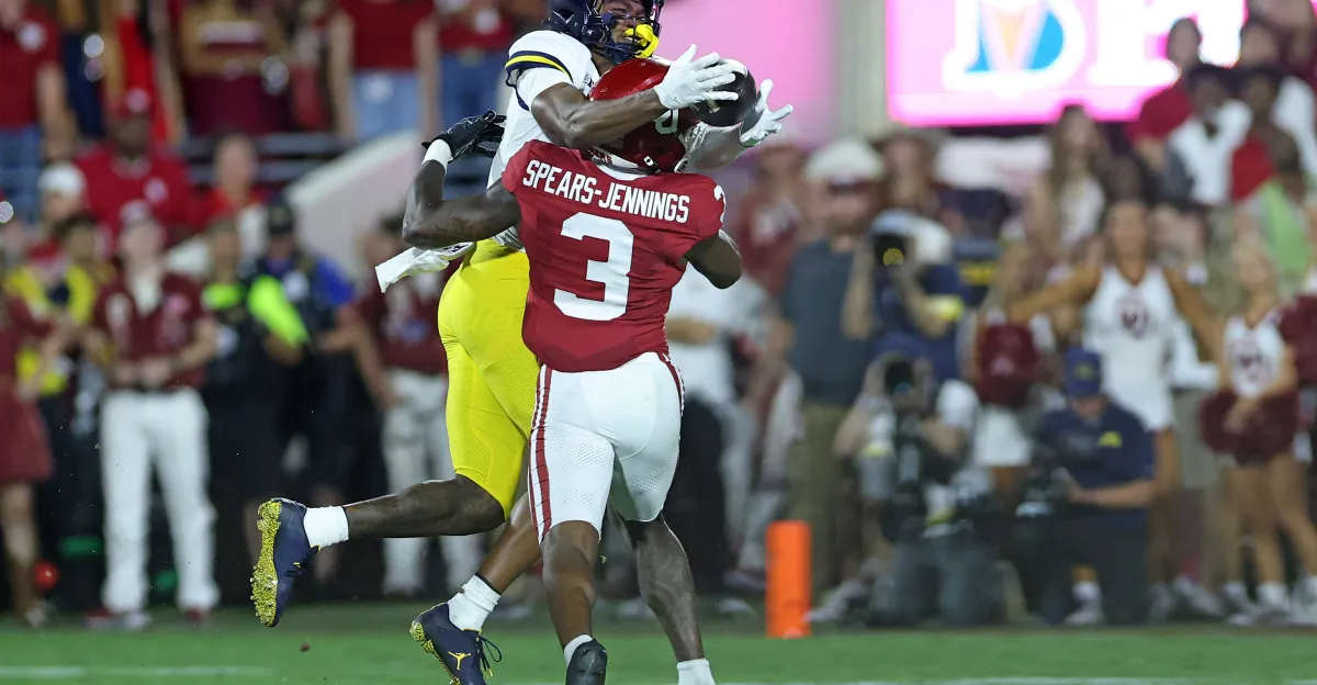 Featured image for OU's John Mateer shines as Michigan loss highlights quarterback's growth