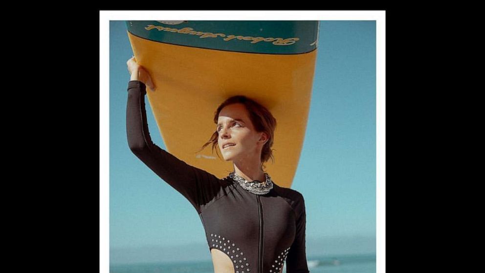 "Emma Watson's Surfing Style Shines in New Summer Photoshoot"