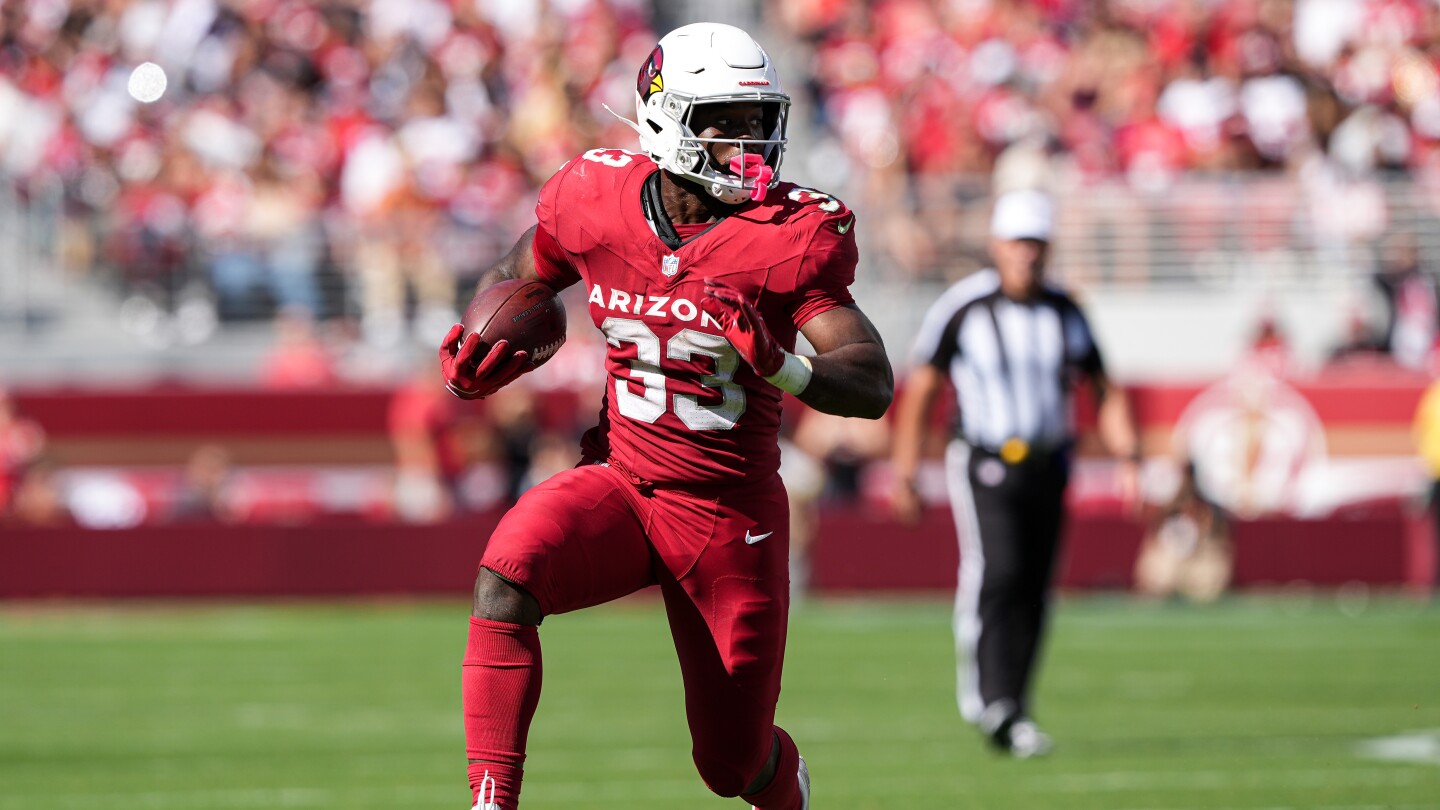 Featured image for Cardinals Rely on Trey Benson Amid James Conner's Season-Ending Injury