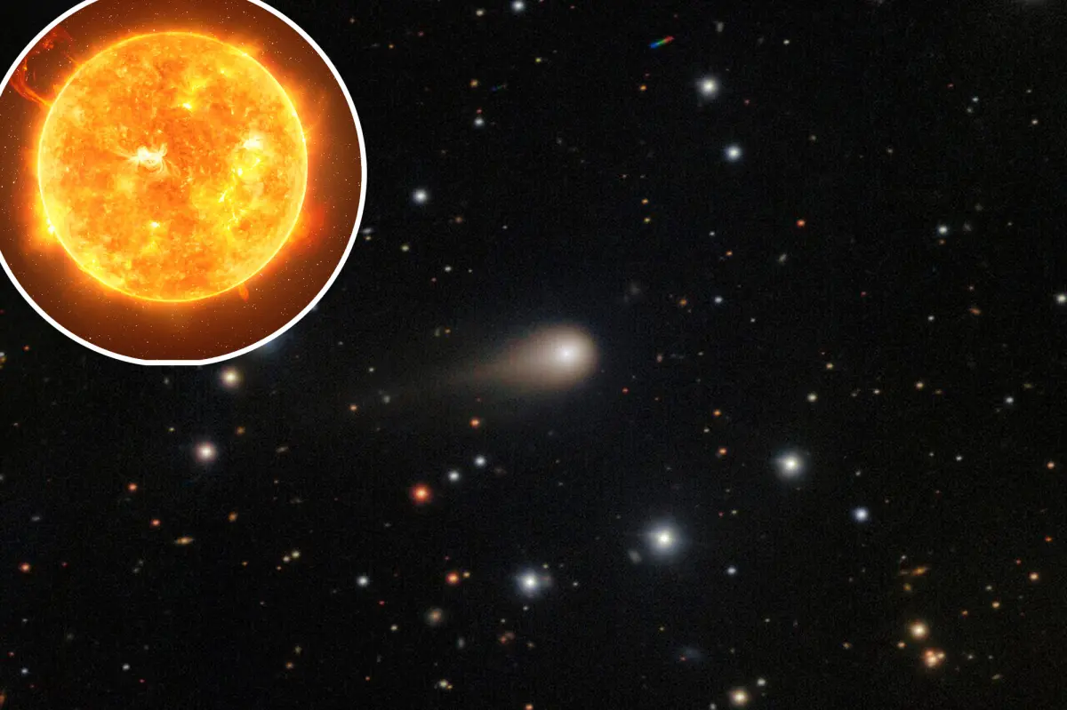 Featured image for Interstellar Comet 3I/ATLAS Exhibits Unusual Behavior Near the Sun