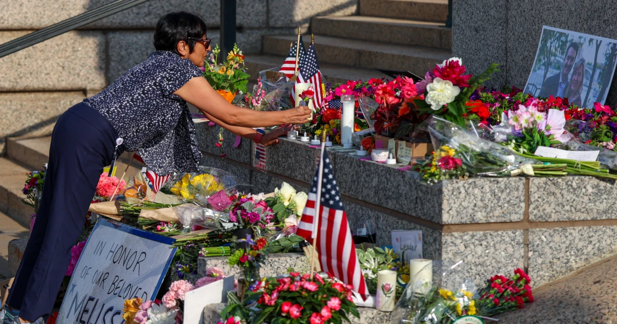 Featured image for Dignitaries Honor Slain Minnesota Lawmaker and Family at Funeral