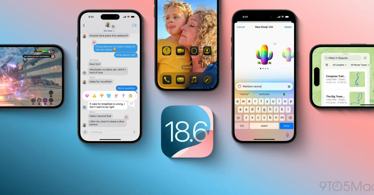 Featured image for Apple Prepares for iOS 18.6 Launch with Release Candidate and Beta Updates