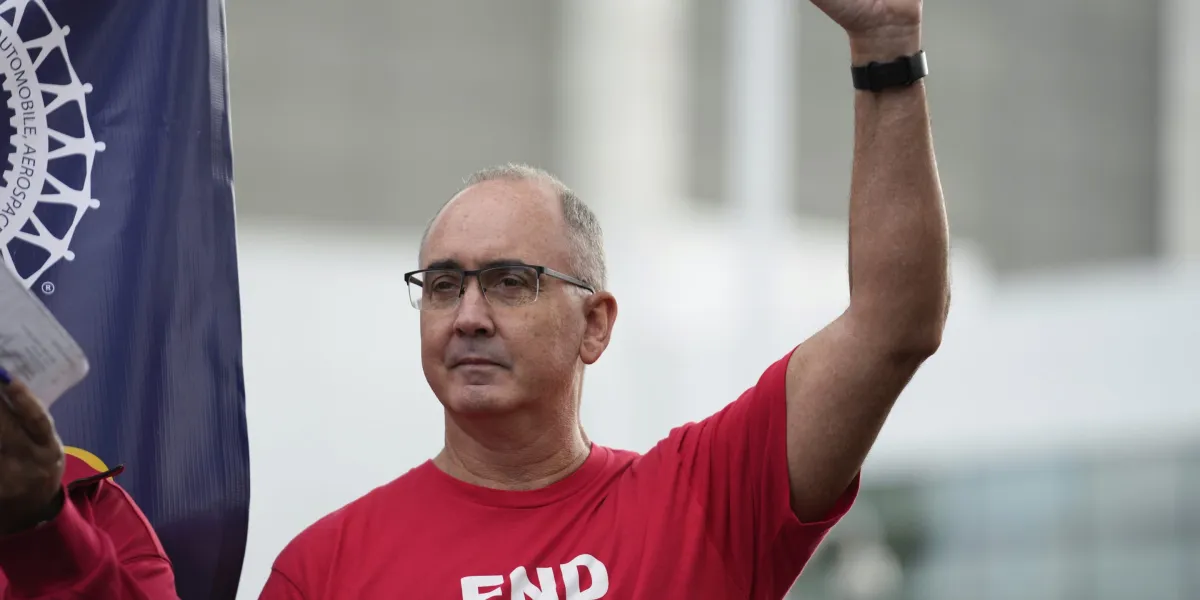 Featured image for "UAW President's 'Audacious' Demands in Auto Workers' Strike Draw Criticism"