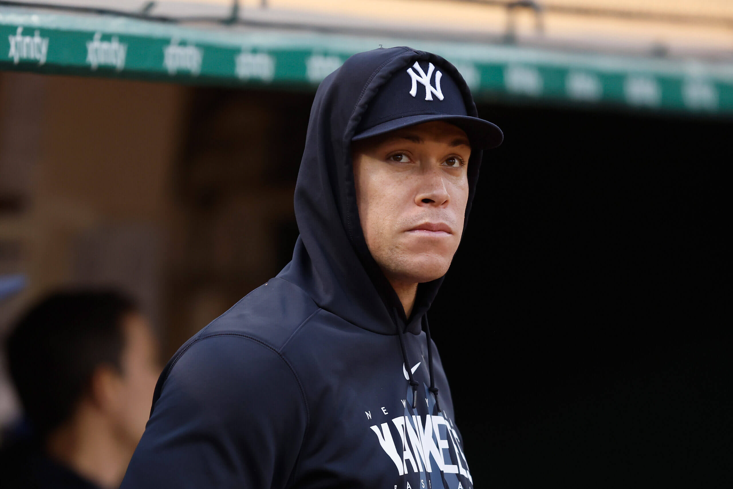 Featured image for Aaron Judge's Rehab Progress: Hitting Off Tee, Surgery Decision Looms