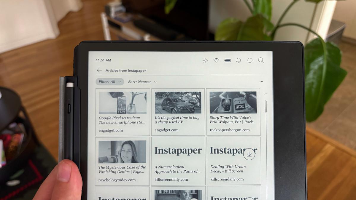 Featured image for Kobo e-readers now feature Instapaper after replacing Pocket