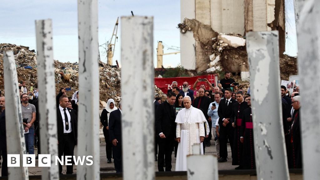 Featured image for Pope Leo Urges Peace and Unity During Lebanon Visit