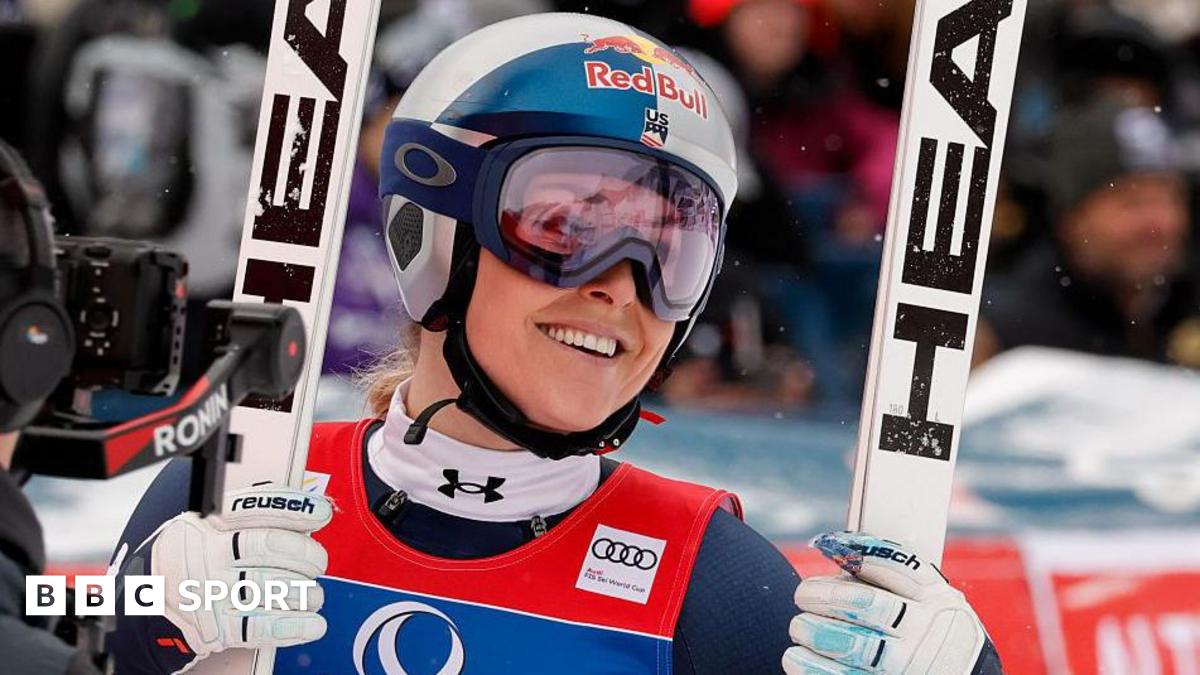 Featured image for Lindsey Vonn, 41, Secures Second World Cup Title and Olympic Favoritism