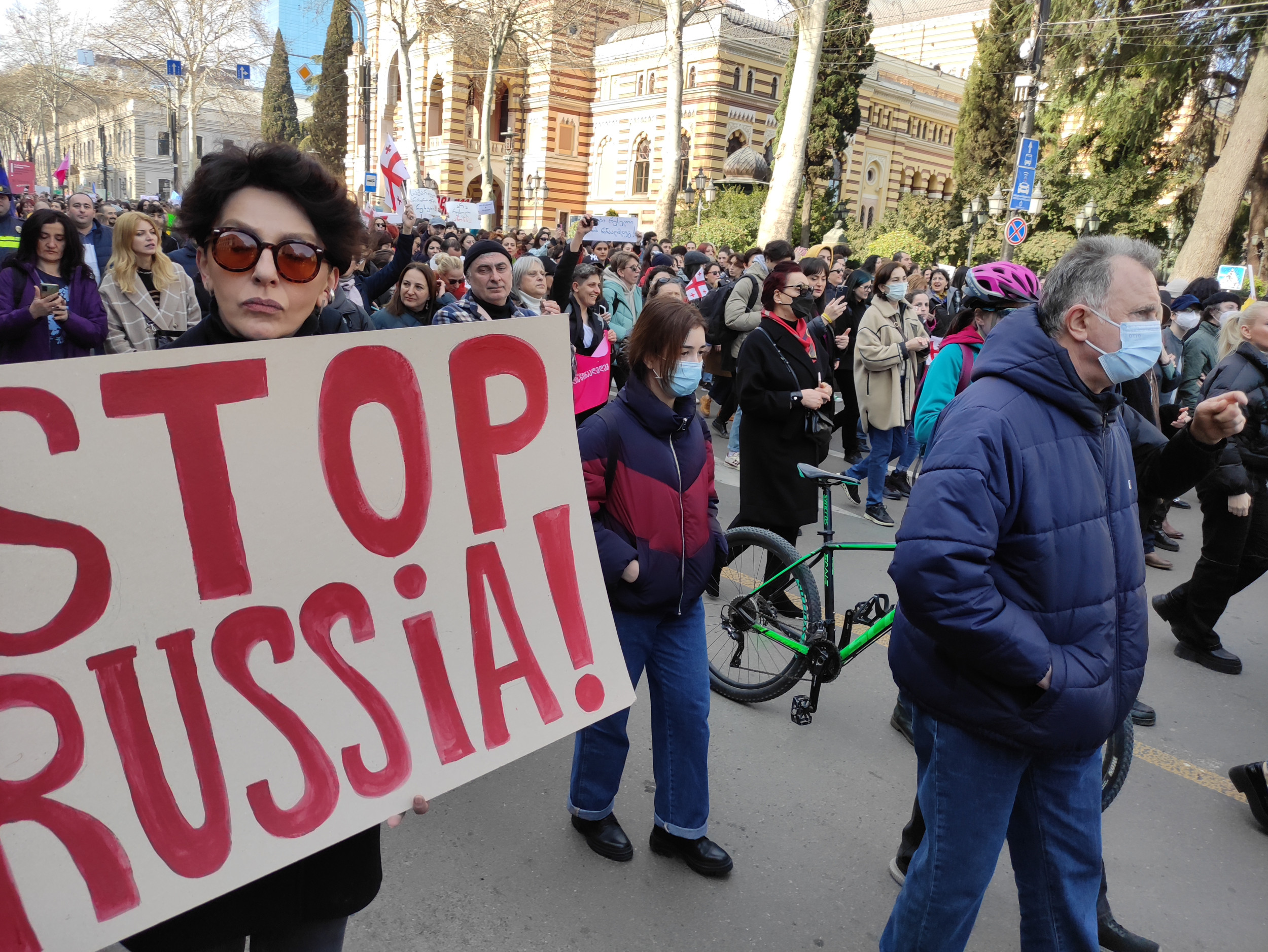 Georgian Pro-Democracy Protests Thwart Pro-Russia Power Grab.