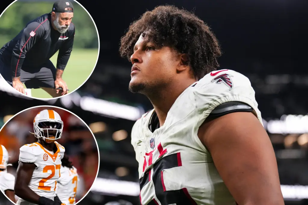 Featured image for Falcons practice erupts in fights amid intense training