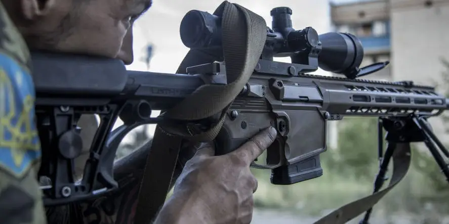 Featured image for "Resilient Ukrainian Sniper Overcomes 16 Surgeries to Rejoin Front Lines"