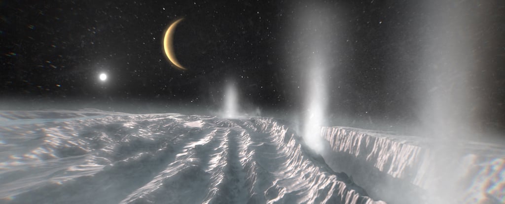 Featured image for New Evidence Suggests Potential for Life in Saturn's Moon Enceladus