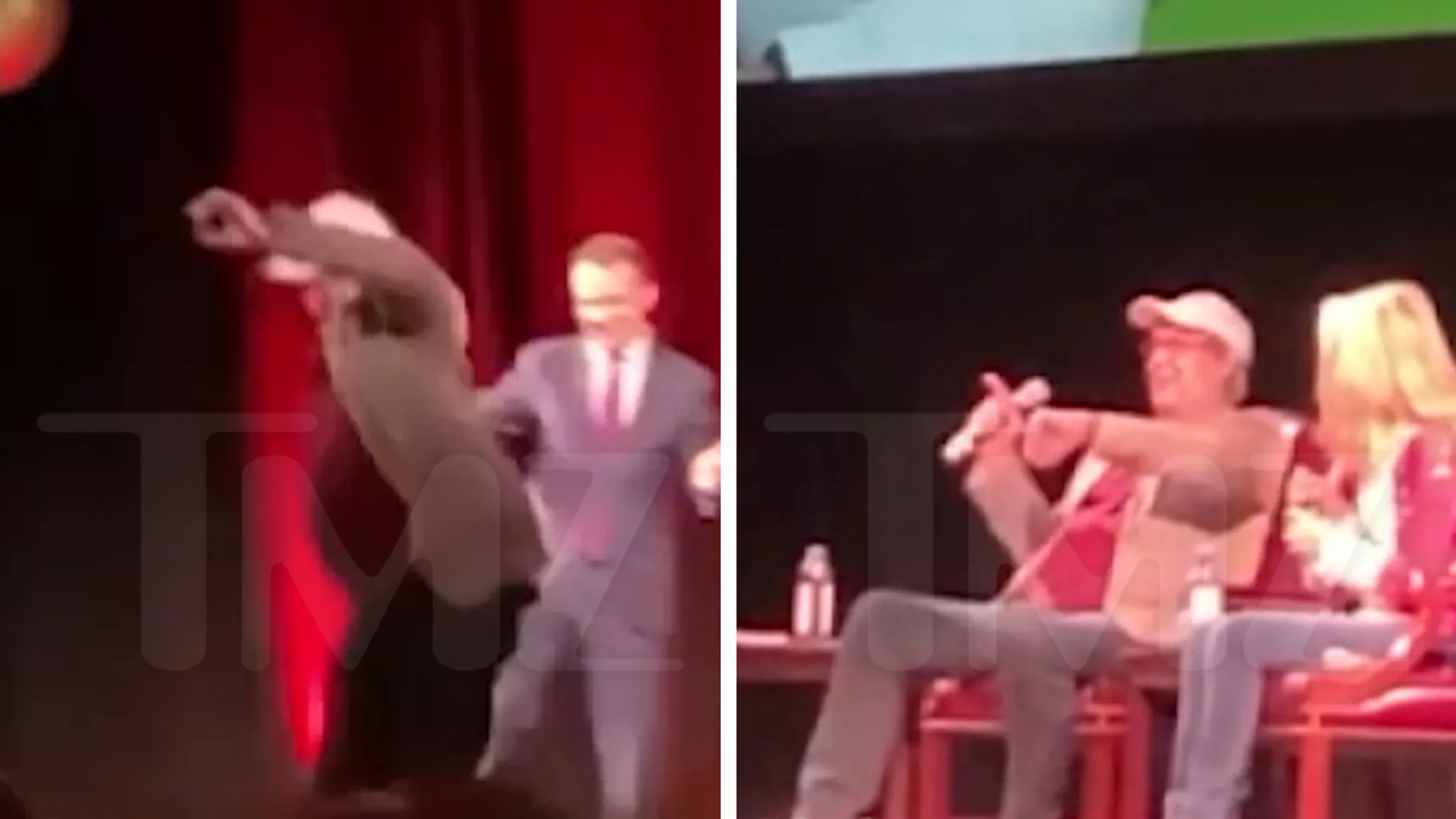 Featured image for Chevy Chase's Stage Mishap at 'Christmas Vacation' Event