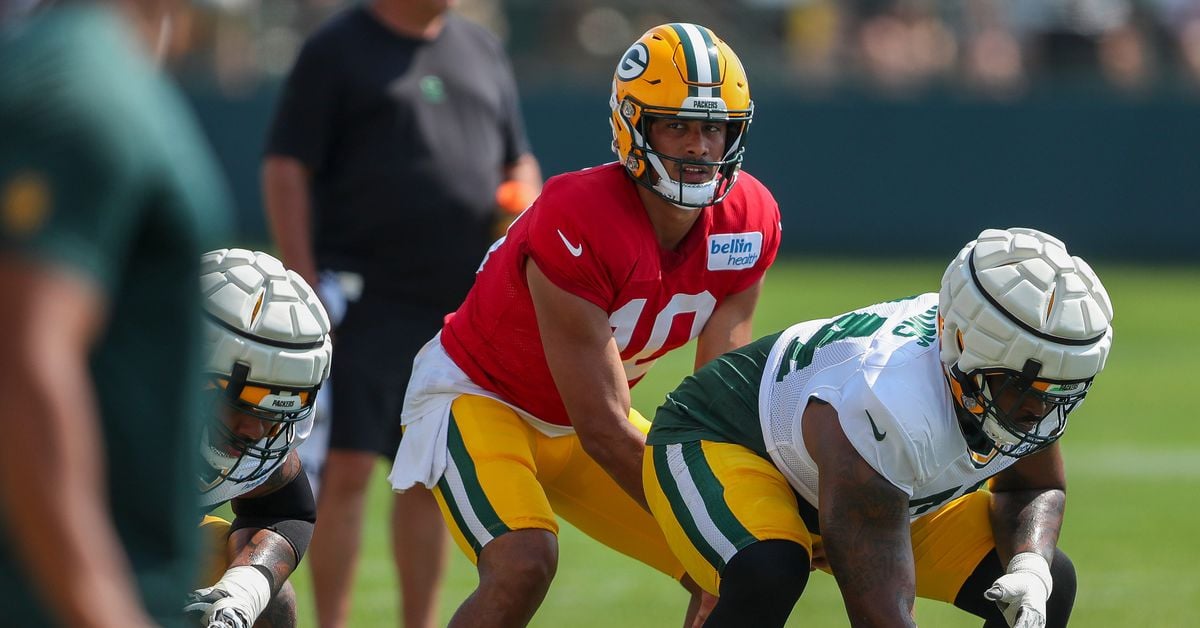 Featured image for Packers' Elgton Jenkins Discusses Position Switch and Contract Status