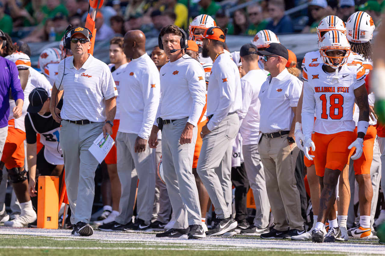 Featured image for Oregon Dominates Oklahoma State: Gundy's Future and Post-Game Reactions