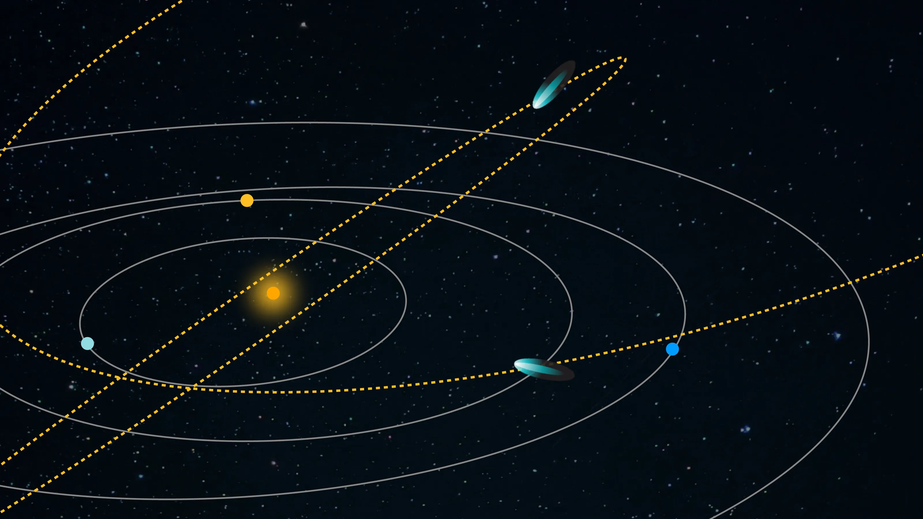 Featured image for October's Night Sky: How to Spot the Bright Comets