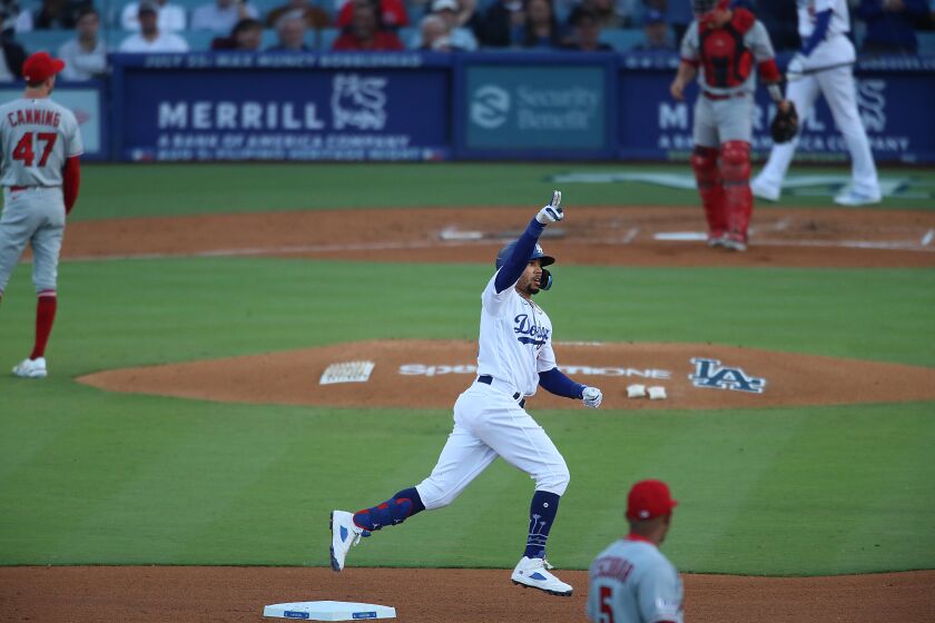 Featured image for Dodgers' All-Stars Dominate Angels with Homers in 9th Straight Victory
