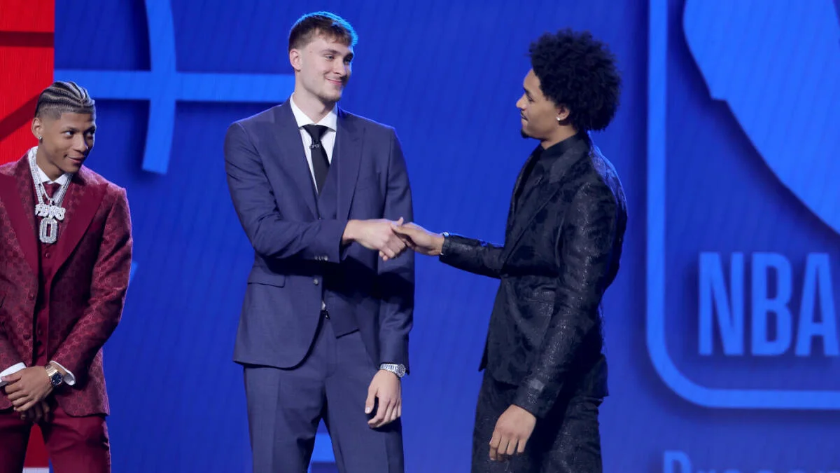 Featured image for Cooper Flagg Tops 2025 NBA Draft as Mavericks' No. 1 Pick