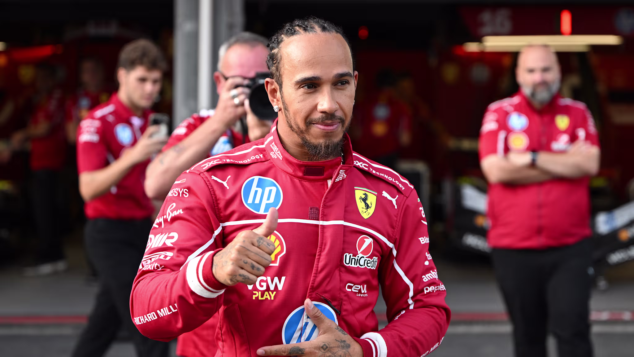 Featured image for Hamilton and Ferrari Show Promising Progress at Azerbaijan GP
