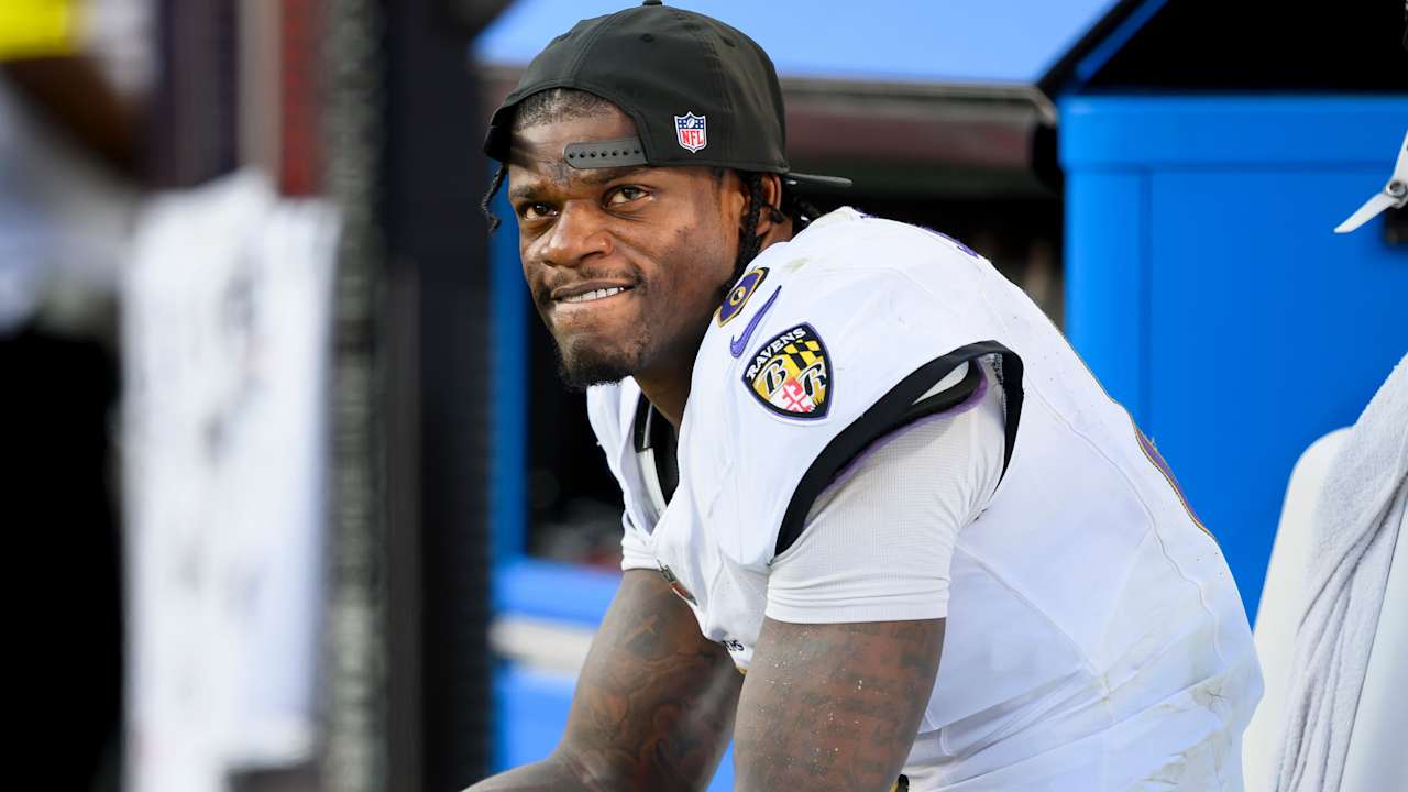 Featured image for Ravens QB Lamar Jackson Misses Practice Again Amid Injury Uncertainty