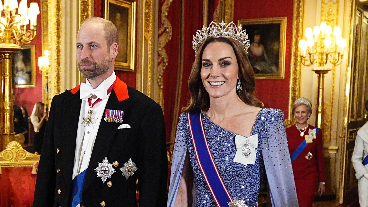 Featured image for Princess Kate Stuns in Ruby Tiara at German State Banquet