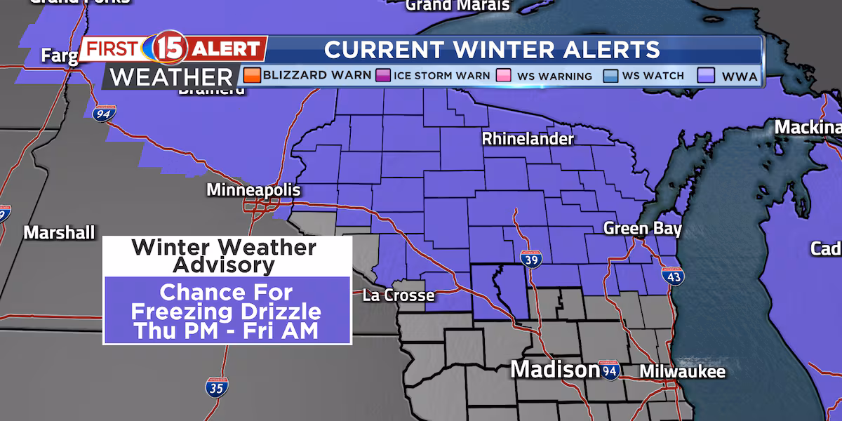 Featured image for Southeast Wisconsin Faces Transition from Mild to Wintry Weather