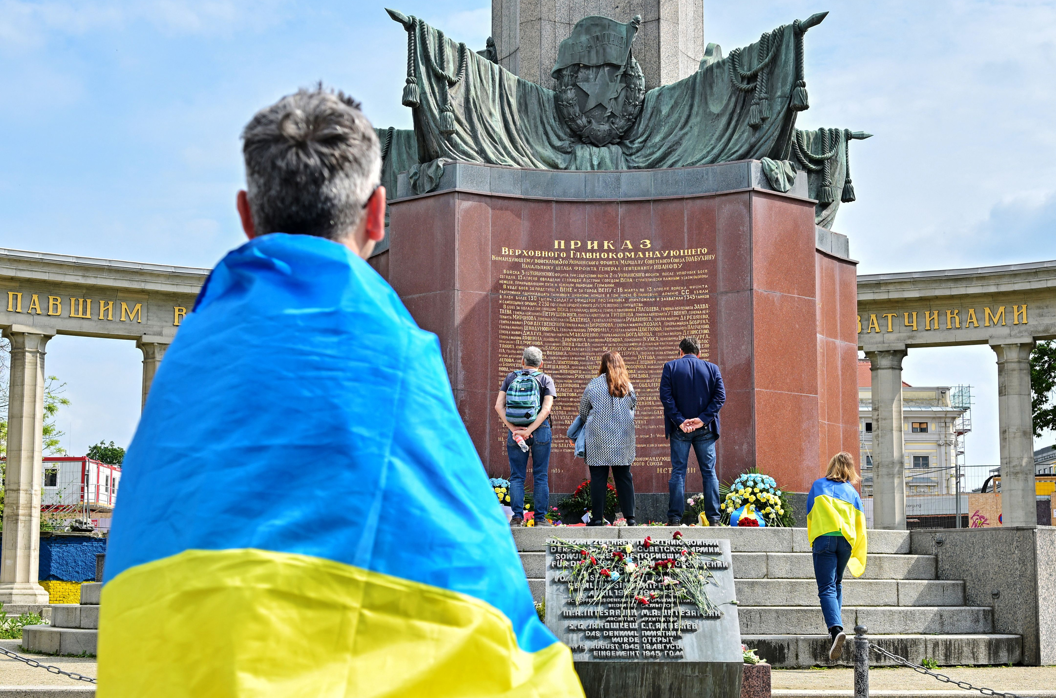 Featured image for Tensions Rise as Russians and Ukrainians Mark Victory Day.