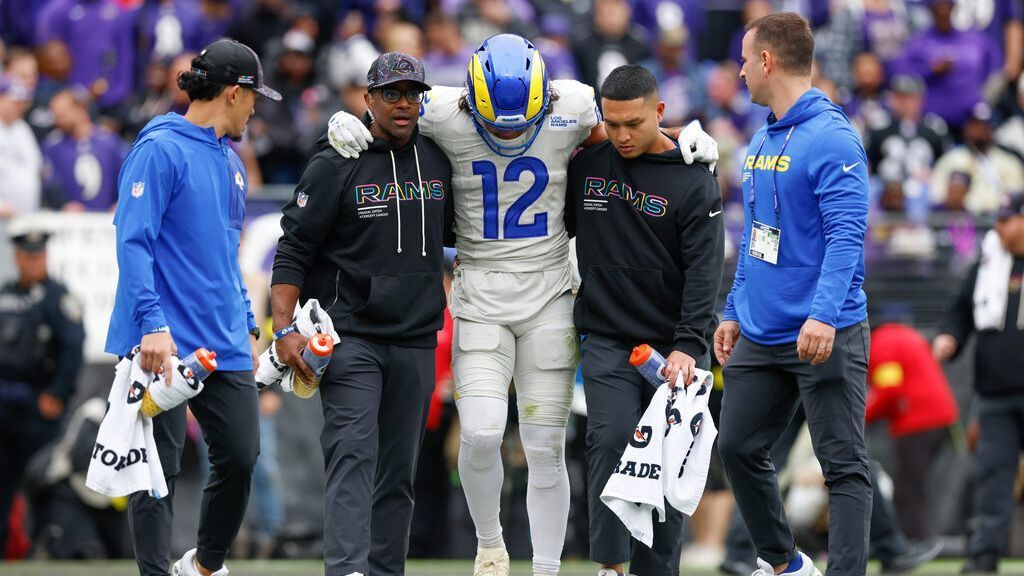 Featured image for Rams' Puka Nacua's Week 7 Status Uncertain Due to Foot Injury