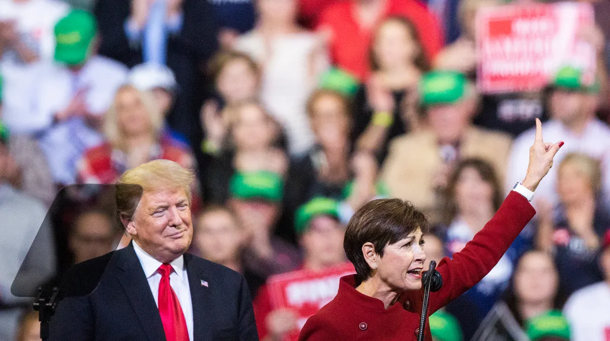 Featured image for Trump's Attacks on Iowa Gov. Reynolds: Neutrality and Despising Ethanol