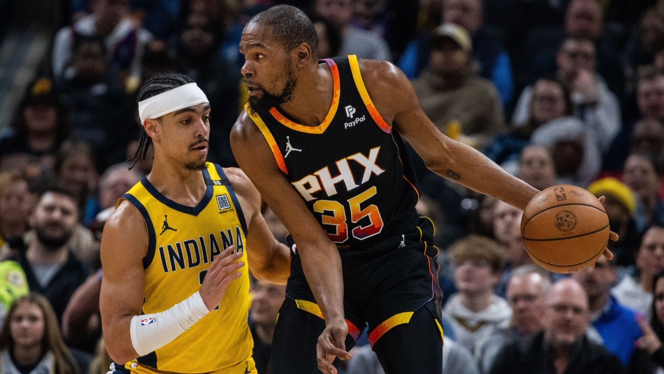 Featured image for Kevin Durant Sidelined for 2 Weeks with Calf Strain