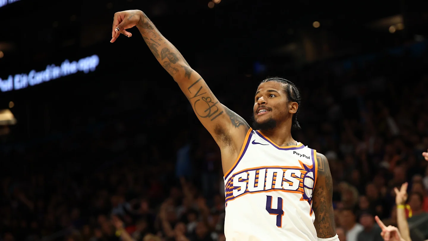 Featured image for Phoenix Suns' Jalen Green suffers hamstring injury during win over Clippers