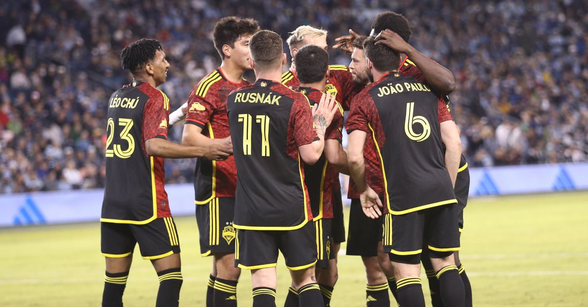 Featured image for Jordan Morris leads Sounders to stunning victory over Sporting KC.