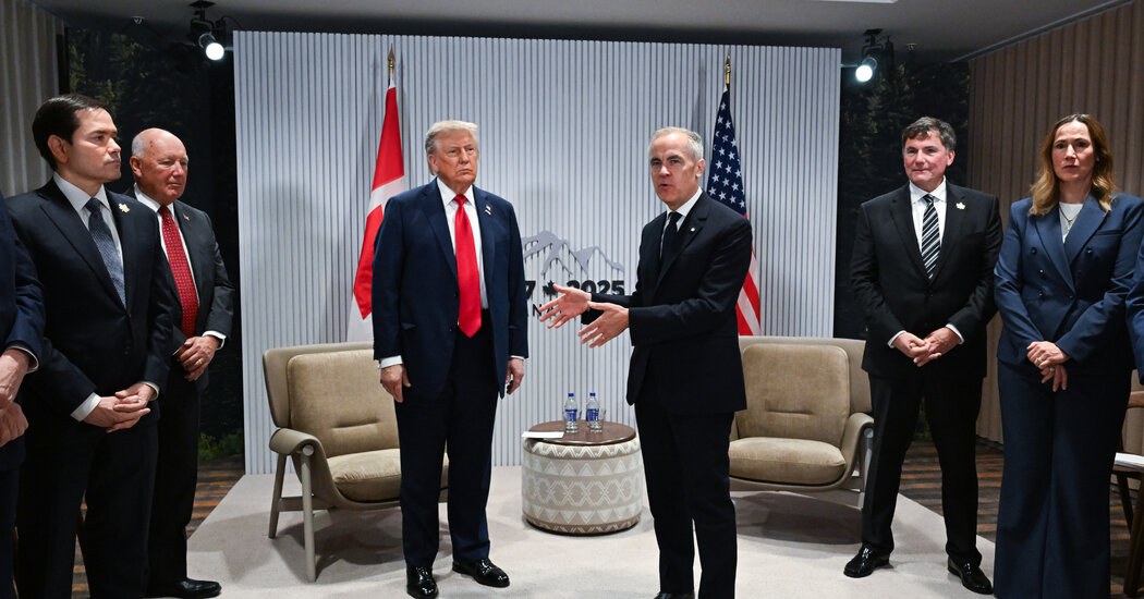 Featured image for Trump's G7 Exit and Trade Deal Pursuits Amid Middle East Tensions