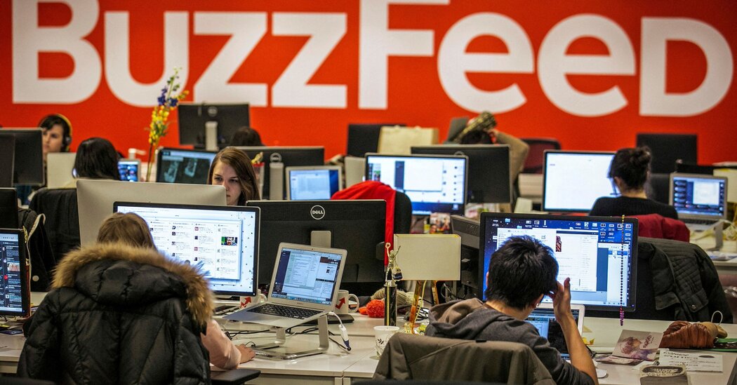 Featured image for BuzzFeed Cuts Staff and News Division