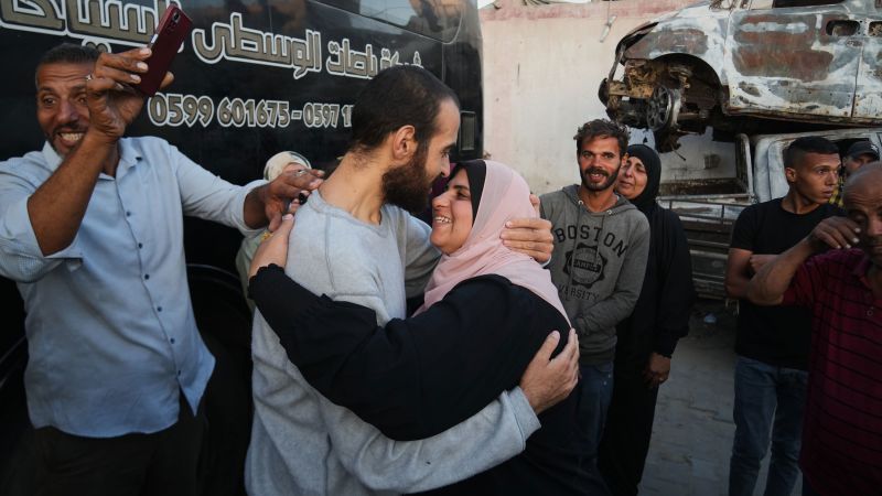 Featured image for Celebrations as Palestinian Prisoners Are Released Amid Gaza Ceasefire