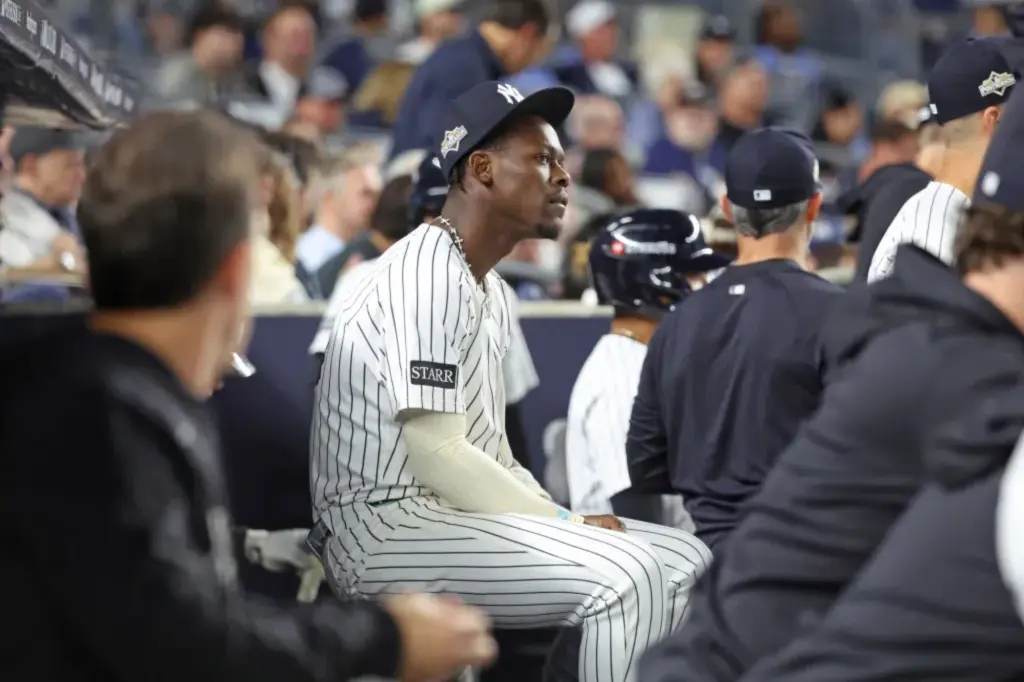 Featured image for Yankees' Jazz Chisholm Faces Backlash Amid Locker Room Tensions