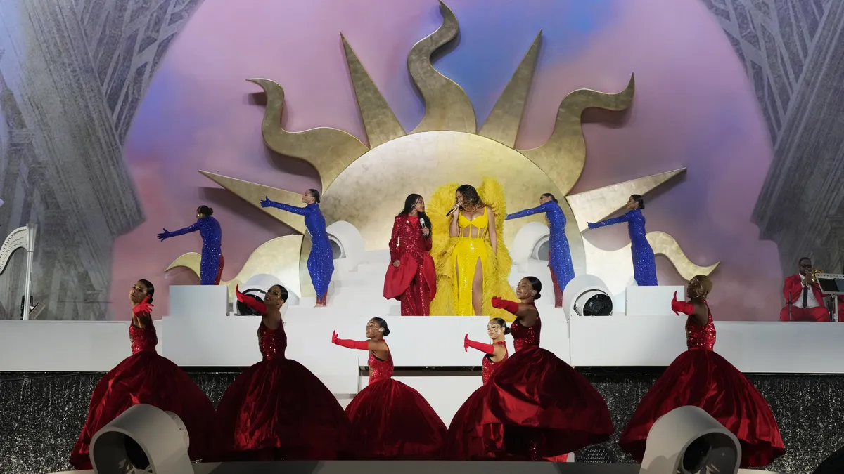 Featured image for Blue Ivy steals the show at Beyoncé's Renaissance tour.