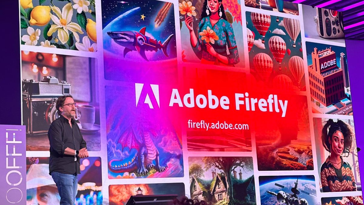 Featured image for Adobe's Firefly AI prioritizes creativity and collaboration.