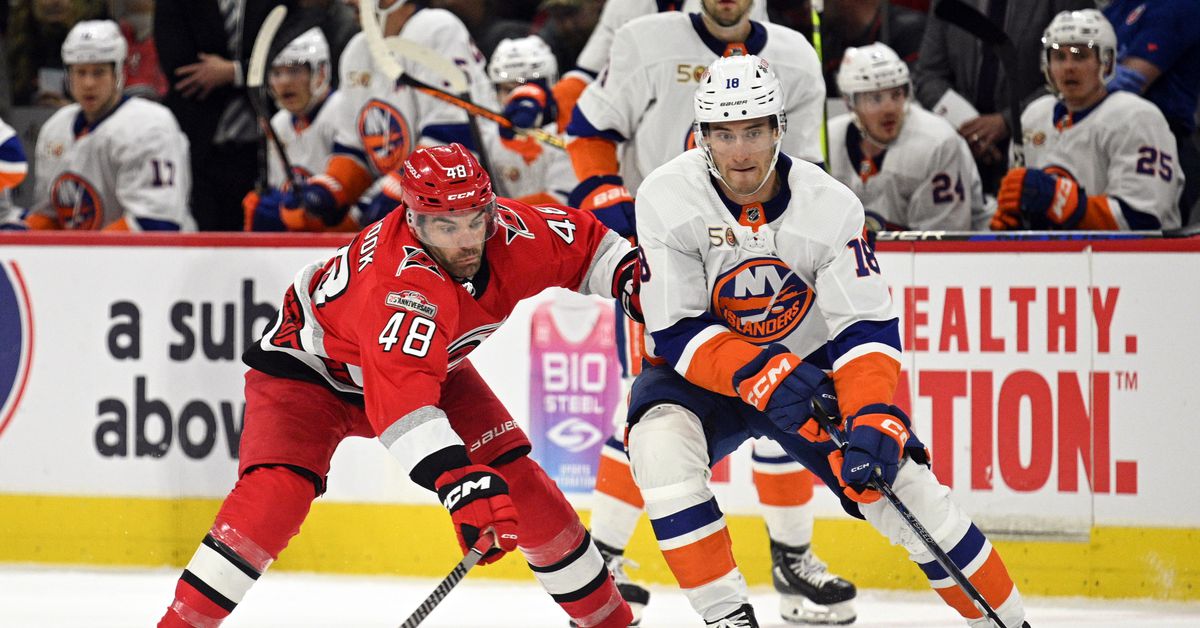 Featured image for Canes face Game 3 without key player as Islanders seek redemption.