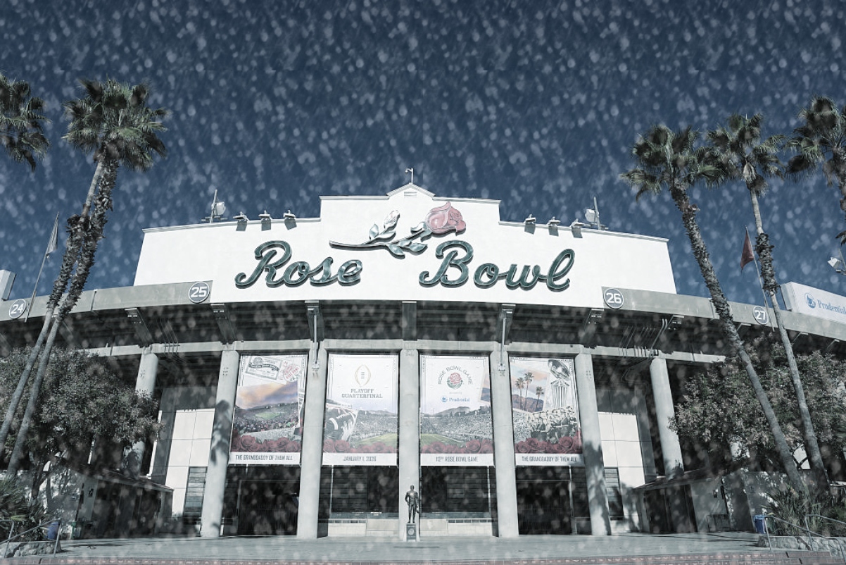 Featured image for Rain Expected to Impact Alabama vs. Indiana at the Rose Bowl