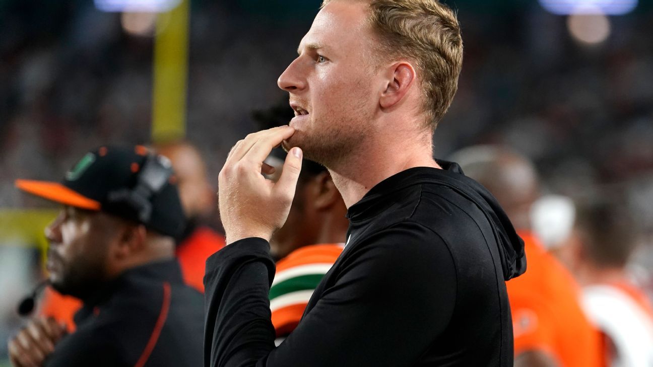 Featured image for Miami's Tyler Van Dyke Cleared to Play Against UVA, Clemson Reflects on Loss