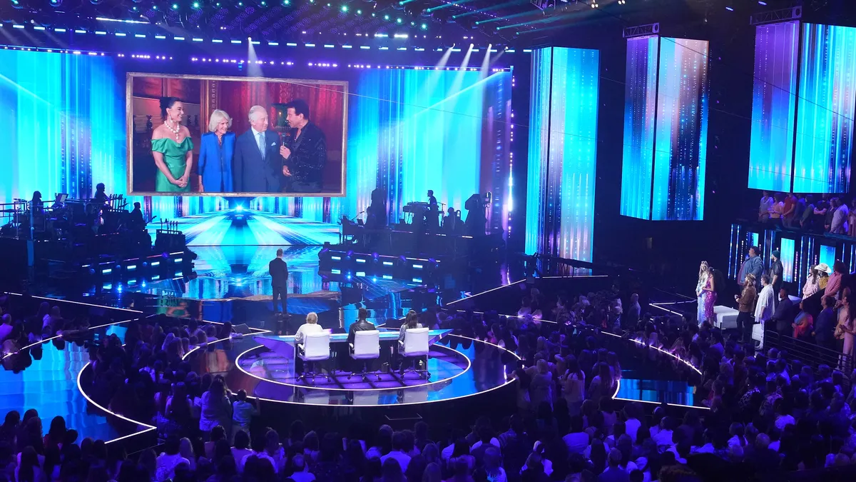 Featured image for Royal Surprise at American Idol: King Charles and Queen Camilla Make Appearance