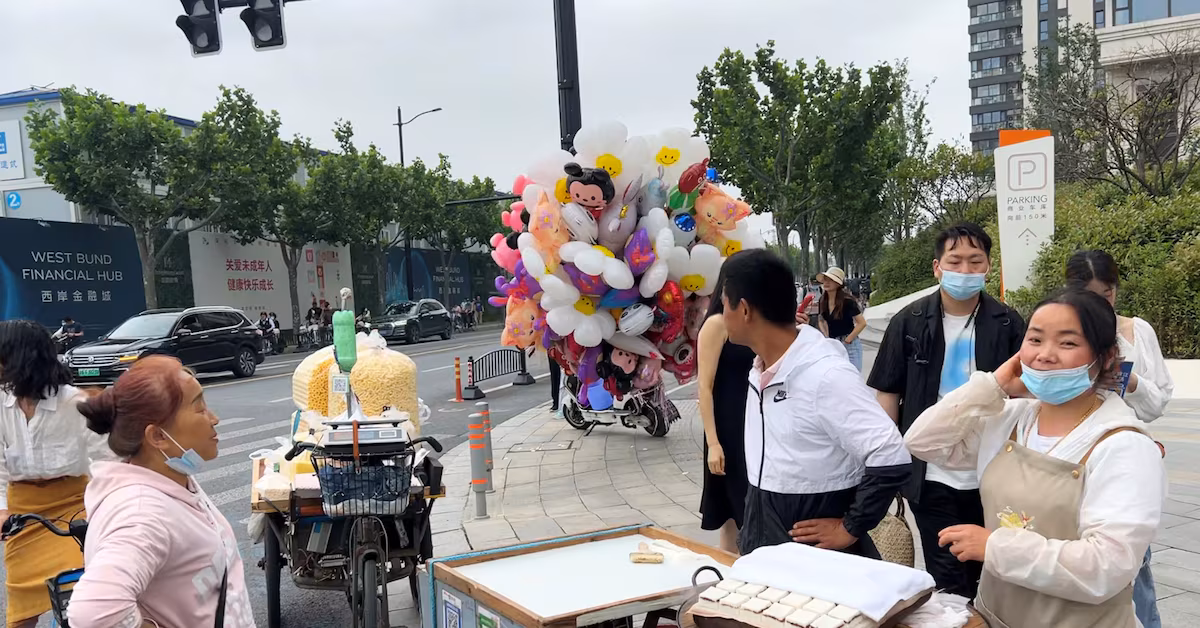 Featured image for China's Street Hawkers Return Amid Uncertain Economic Recovery.