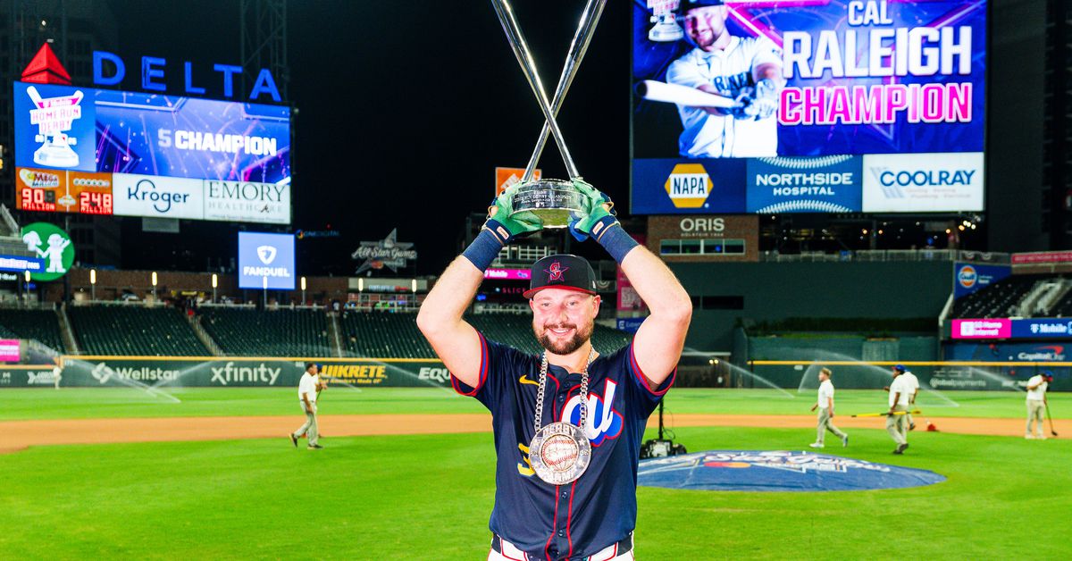 Featured image for Cal Raleigh's Home Run Derby Triumph Sparks MLB Stardom