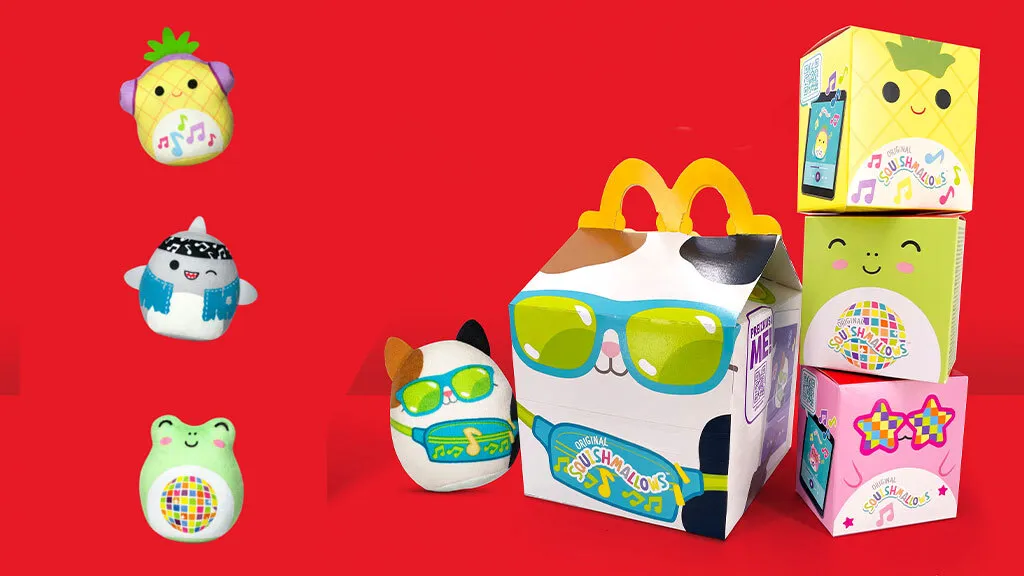 Featured image for Squishmallows to be featured in McDonald's Happy Meals.