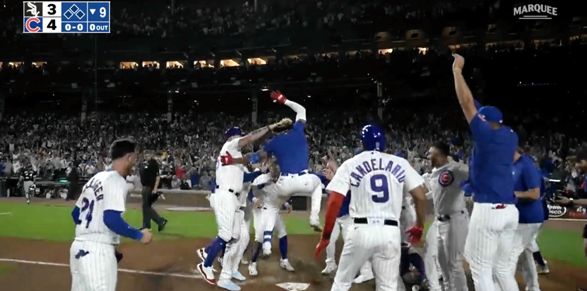 Featured image for Christopher Morel's Epic Walk-Off Homer Propels Cubs to Wild Card Position