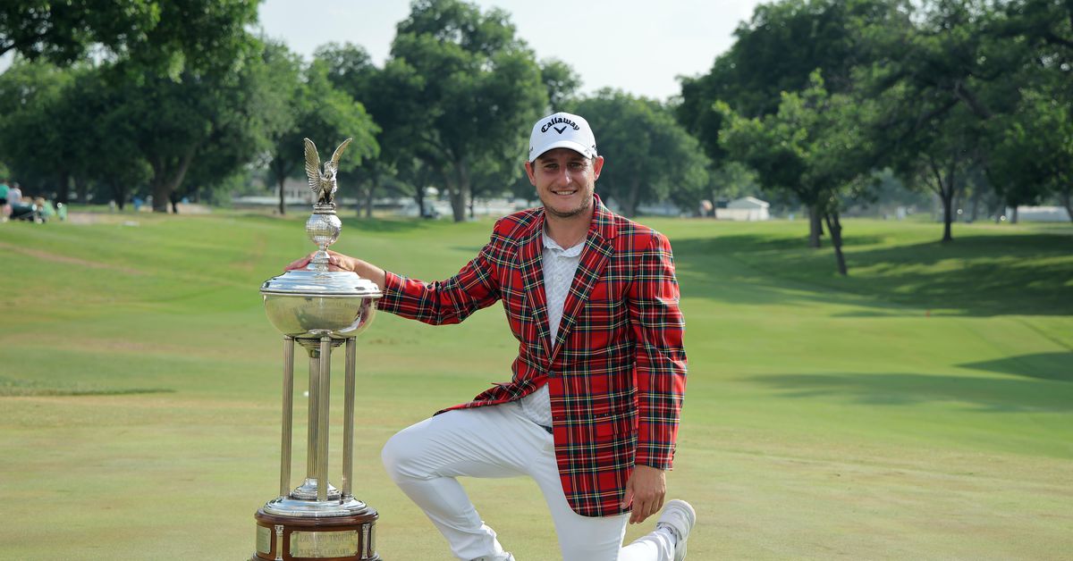 Featured image for "PGA Tour Updates: Grillo's Win, Scheffler's Ace, and Charis' Fashion Statement"