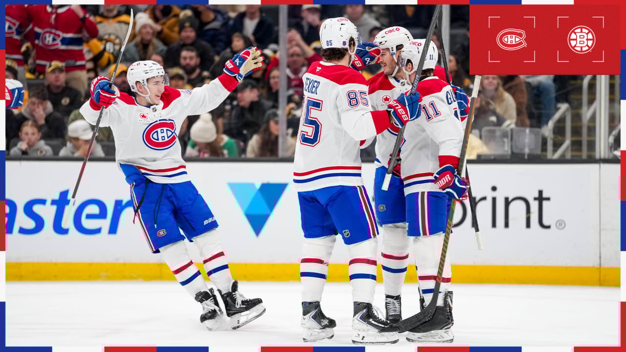 Featured image for Canadiens dominate Bruins in spirited showdown