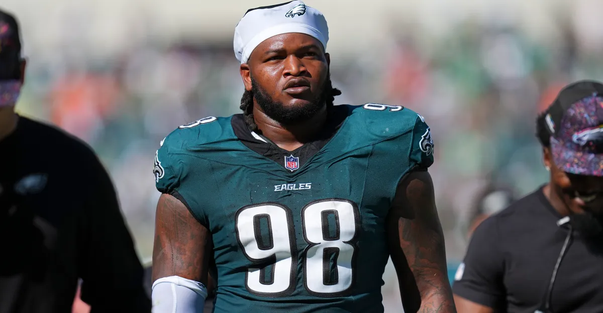 Featured image for Eagles face key injury concerns ahead of Giants game