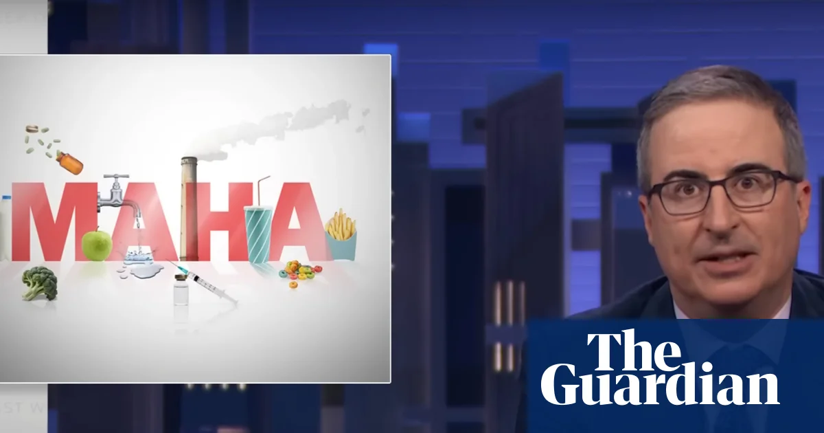 Featured image for John Oliver Critiques Public Health Challenges in 'Make America Healthy Again'